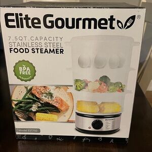 Elite Gourmet 7.5 QT food steamer